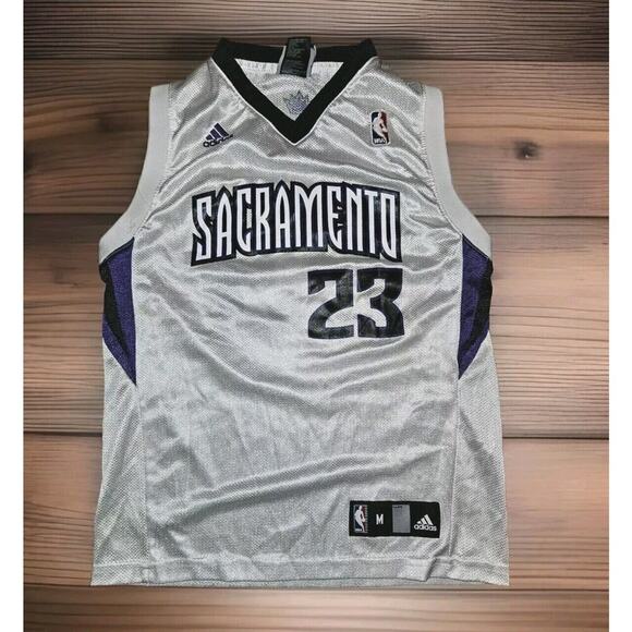 Adidas Sacramento Kings Jersey #23 Kevin Martin YOUTH Sz M 10-12 NBA - Picture 1 of 11